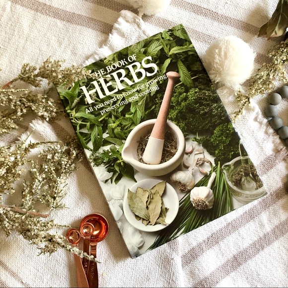 Other - Vintage 1985 The Book Of Herbs Illustrated Book